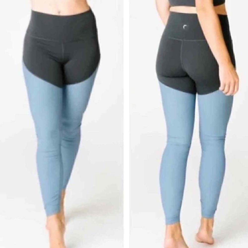 NWT - Zyia Storm Parallel Luxe Leggings - Size 6-8 - Picture 2 of 9